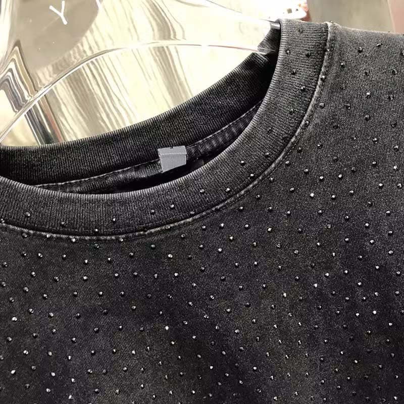 Rhinestones Vintage Washed