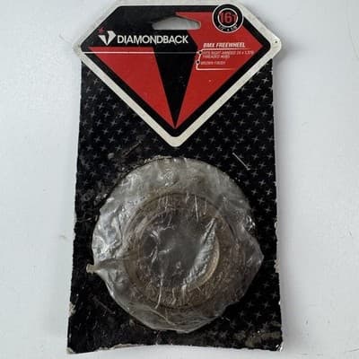 Diamondback BMX Freewheel 16T 1/2 X 1/8 Brown Steel Single Speed Threaded Hub