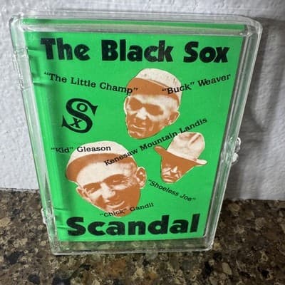 The Black Sox Scandal 16 Card Set 1919 MLB Baseball Chicago White Sox Players