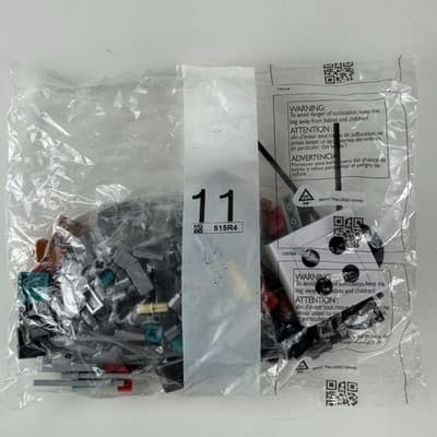 Retired LEGO Parts Bag 11 Multicolor Bricks Elements 2017 New Sealed Pieces Lot