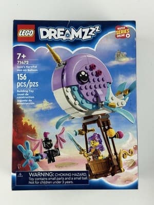 LEGO Dreamzzz Izzie's Narwhal Hot-Air Balloon 71472 156 Piece Building Toy