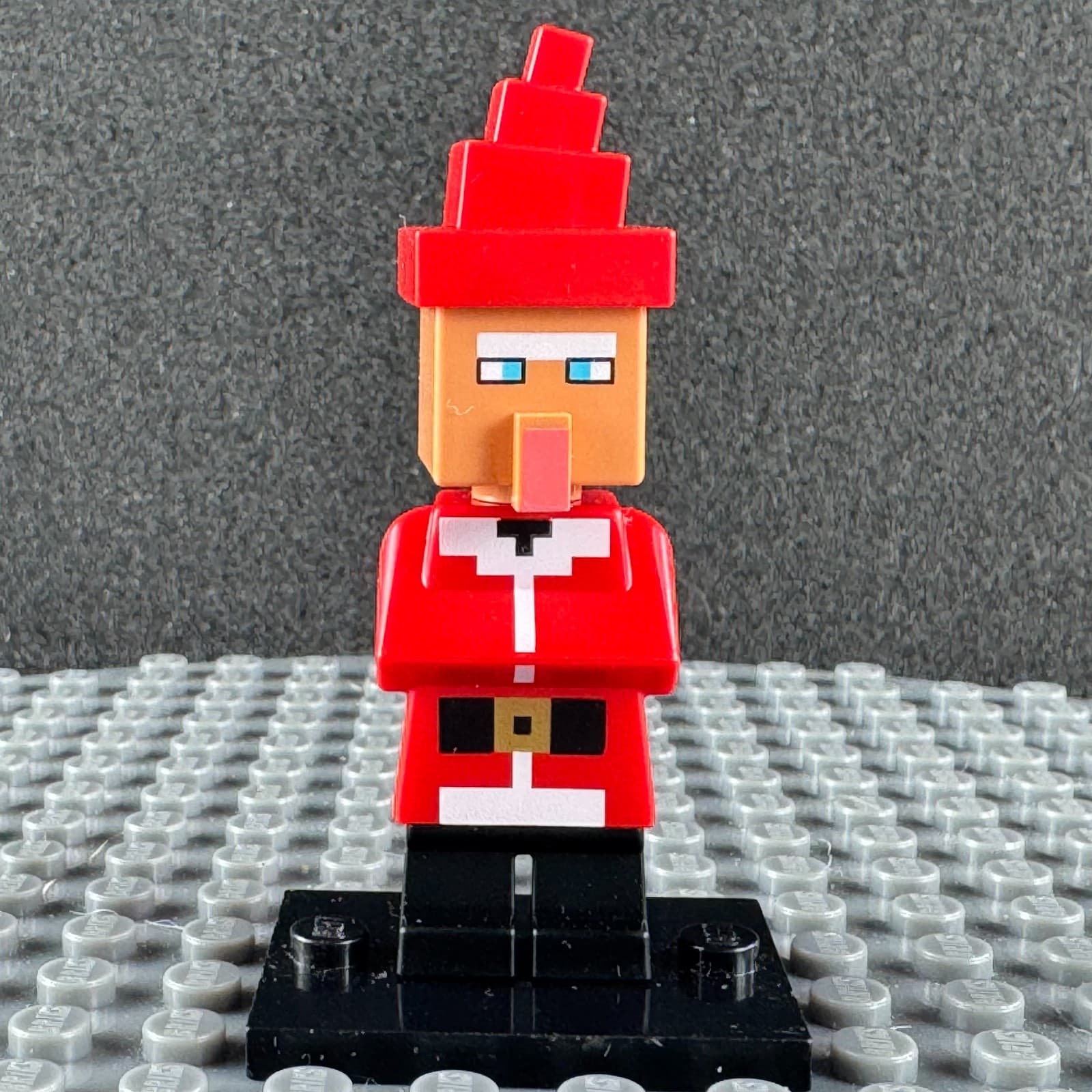 Retired LEGO Santa Villager Minecraft min241 21280 Holiday Advent Christmas