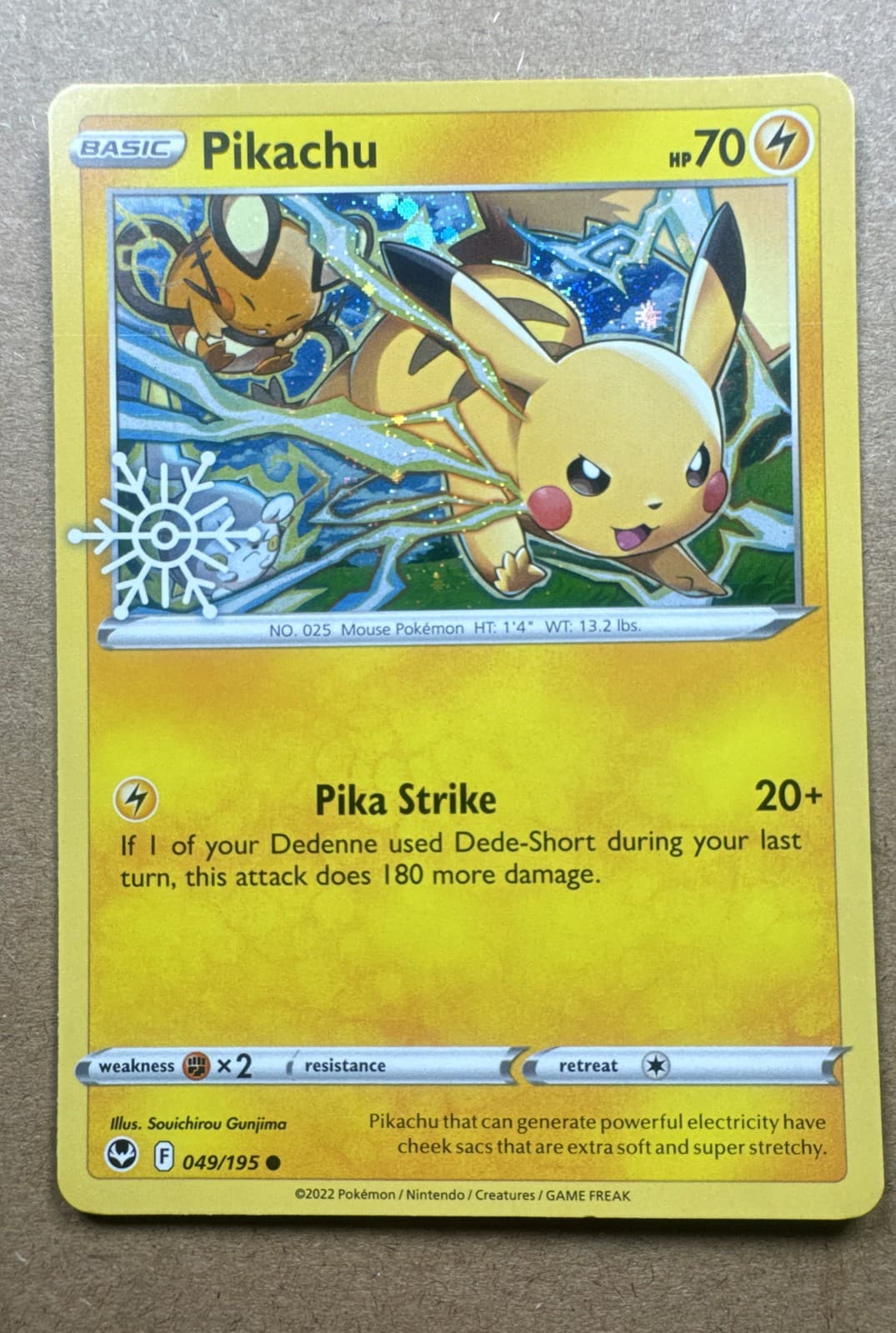 Pikachu - (Holiday Calendar) 049/195 Miscellaneous Cards & Products Holo