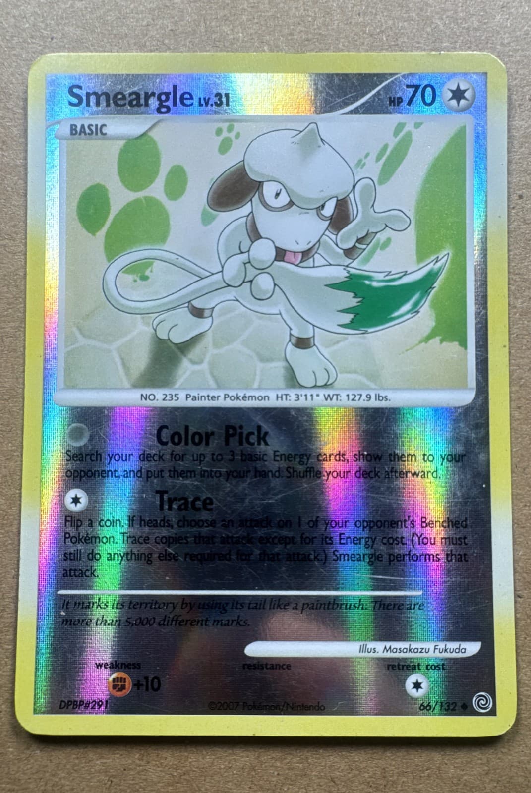 Smeargle 66/132 Secret Wonders Reverse Holo