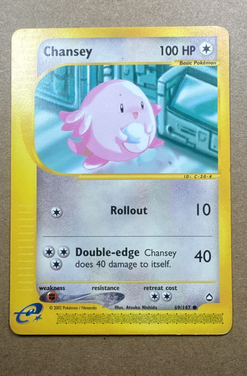 Chansey 069/147 Aquapolis Regular