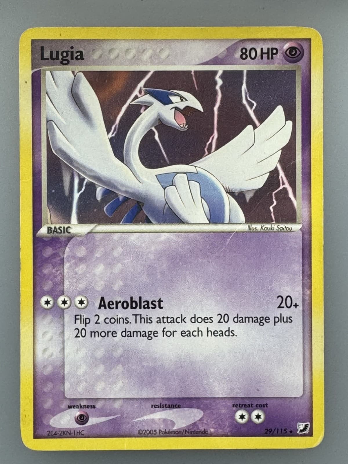 Lugia 29/115 Unseen Forces Regular