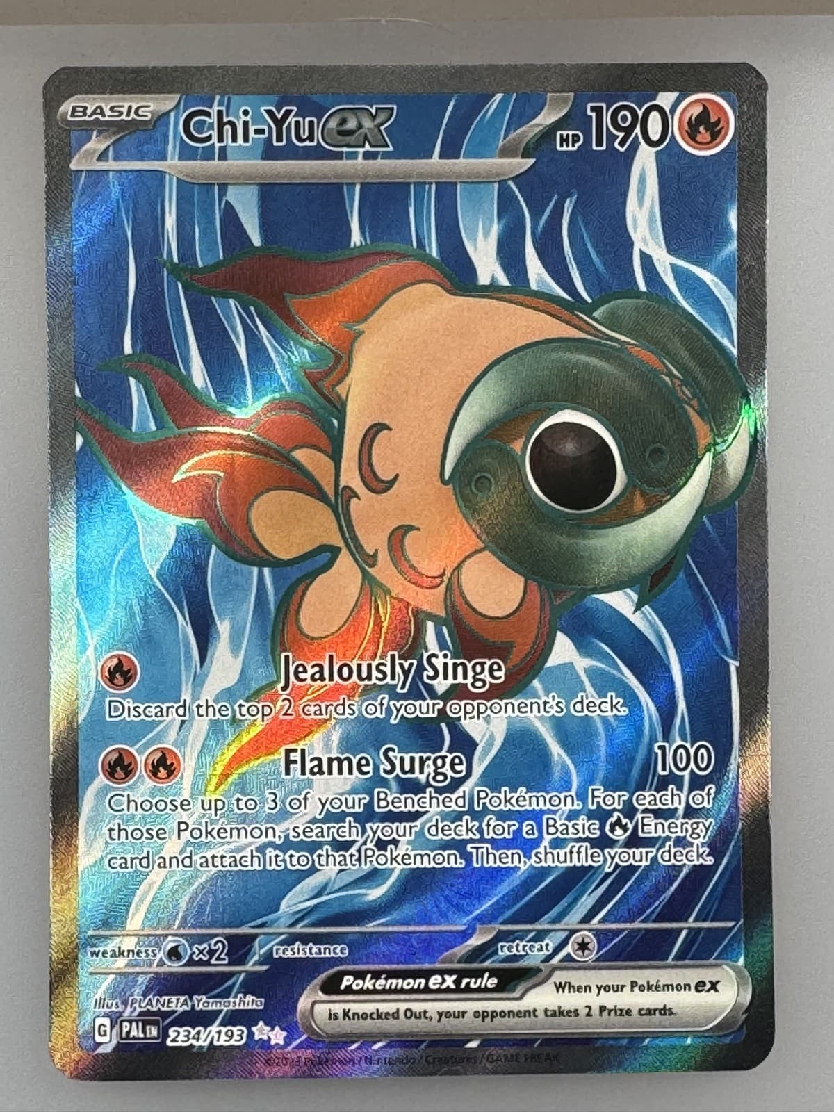 Chi-Yu ex 234/193 Sv02: Paldea Evolved Holo
