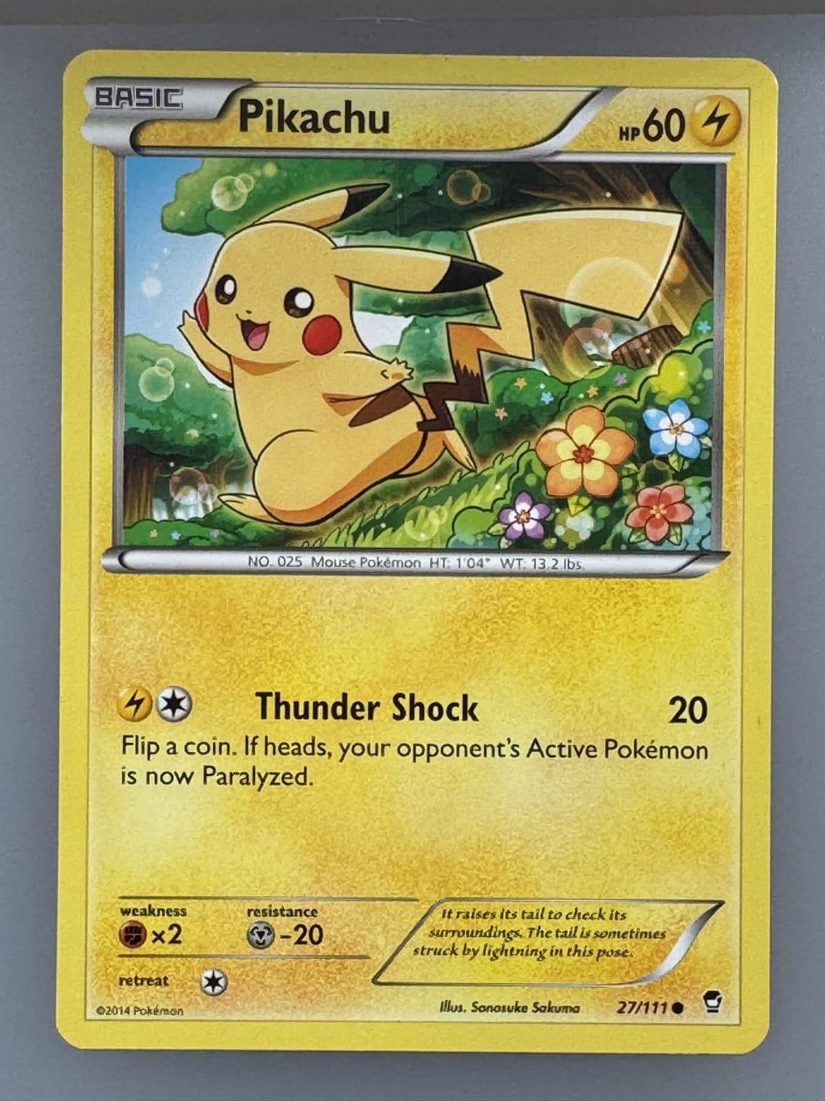 Pikachu 27/111 XY - Furious Fists Regular