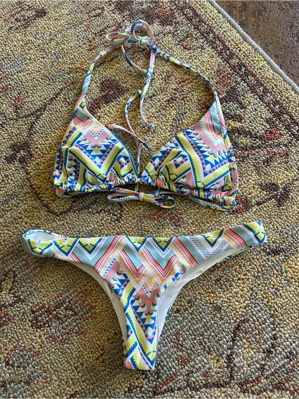 NWOT L*Space Antigua bikini set small