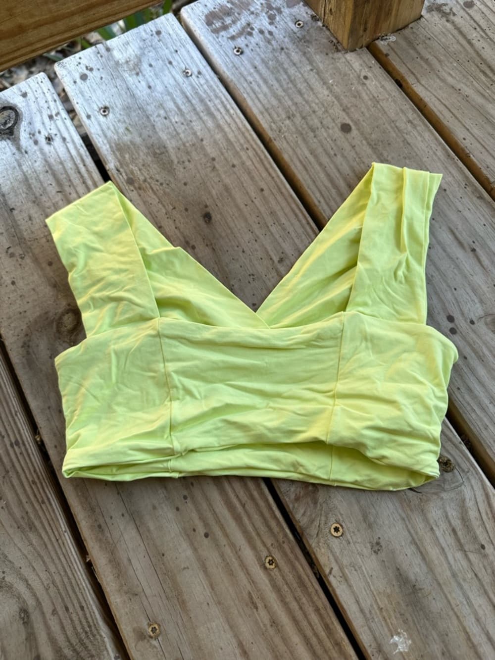 NWOT L*Space Parker bikini top Mojito