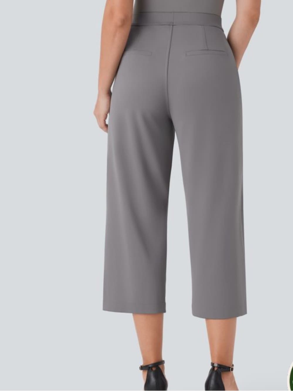 NWOT Halara Halara Flex™ DayStretch High Waisted Straight Leg Capri Work Pants