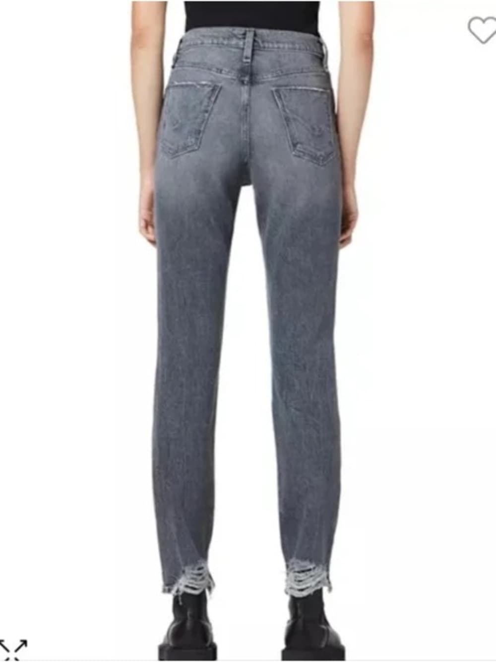 Hudson Holly Straight jeans Foggy Night 30