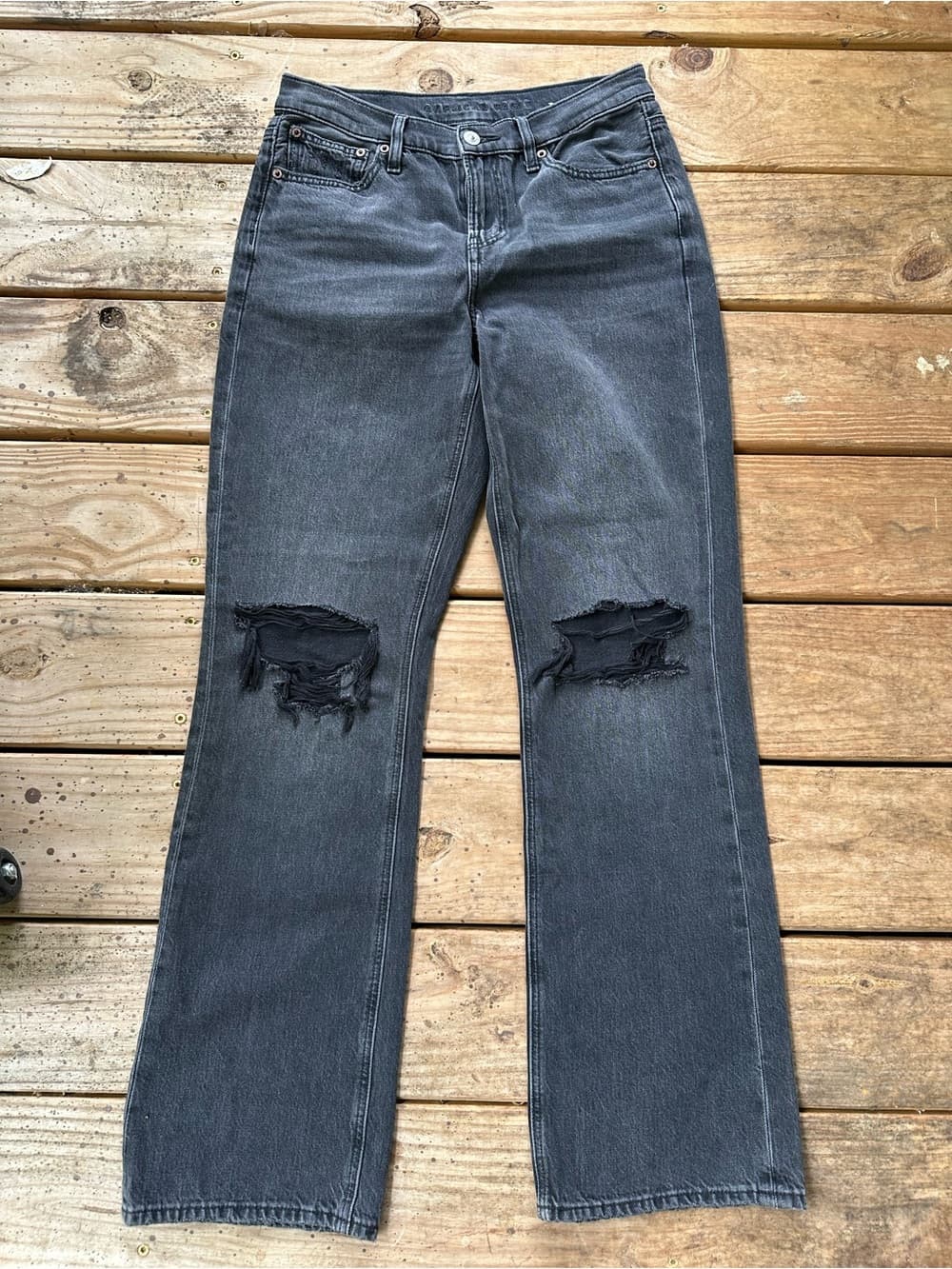 American Eagle 90’s bootcut jeans black