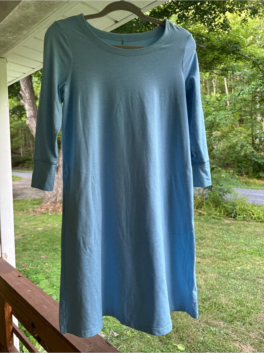 Lilly Pulitzer Solia jersey dress heathered frenchie blue