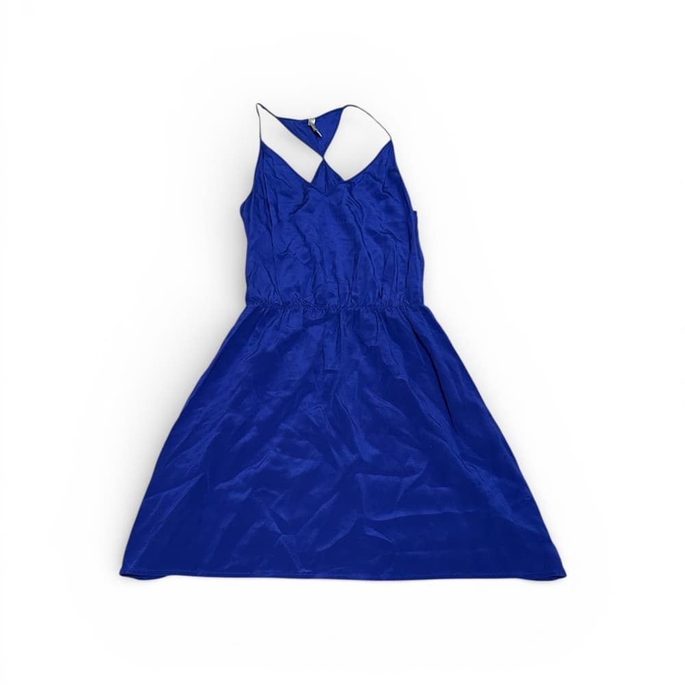 Rory Becca Revolve 100% silk Skip Cross back dress medium