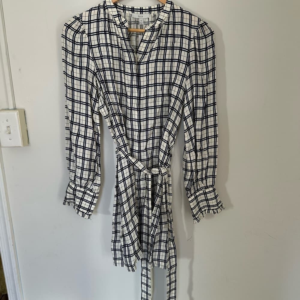 NWT Joie Blandina mini dress winter white