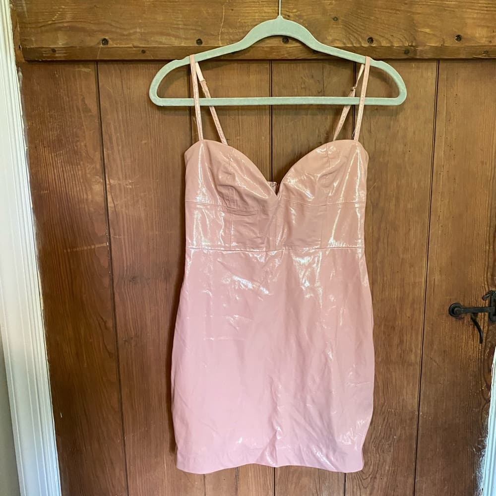 NWT NBD Revolve Verona dress Nude