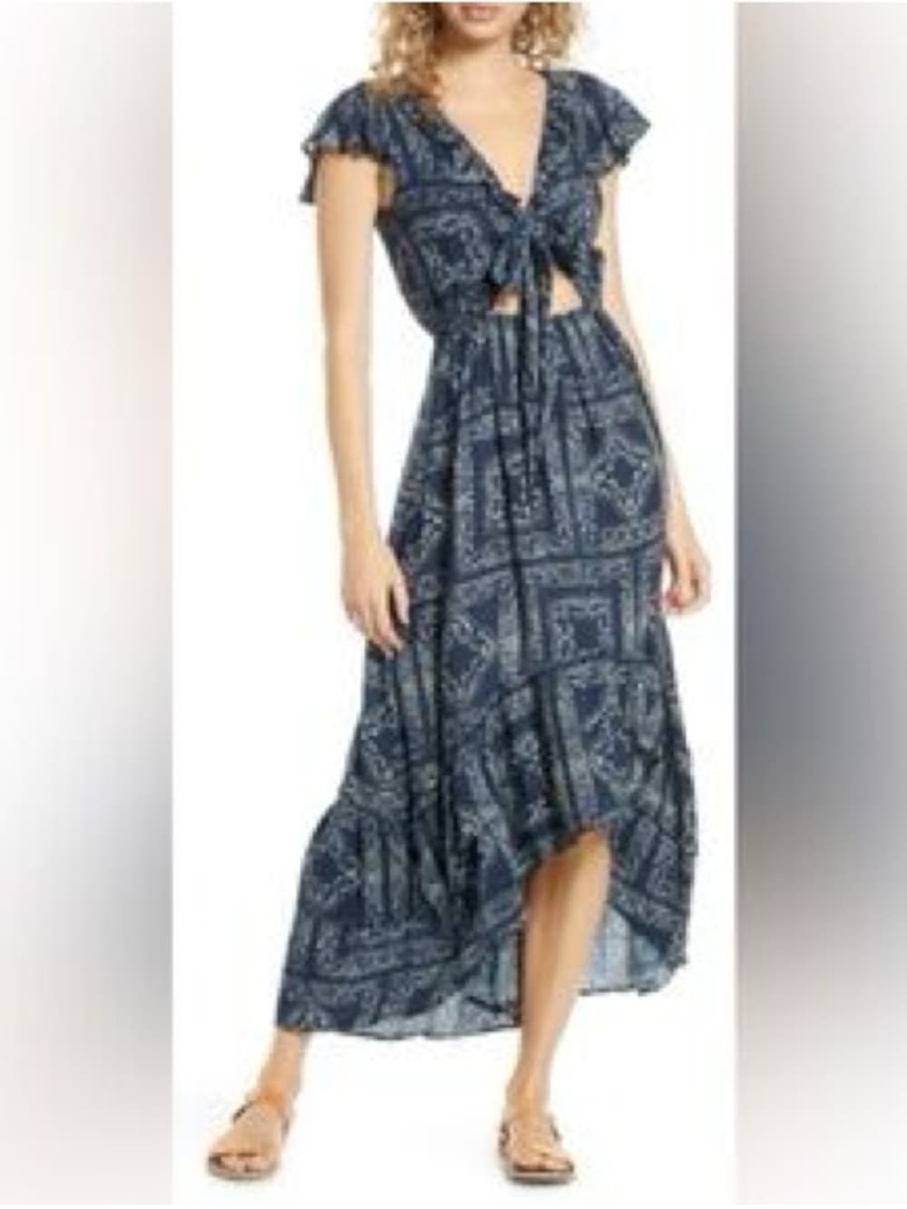 Surf Gypsy maxi beach dress small
