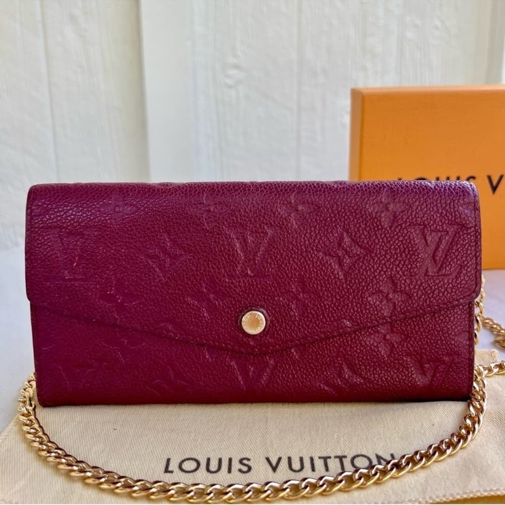 Authentic Louis Vuitton Curieuse Sarah Wallet