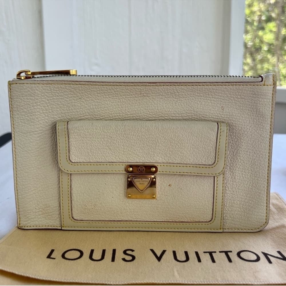 Authentic Louis Vuitton Suhali L'Inseparable Zip Pouch