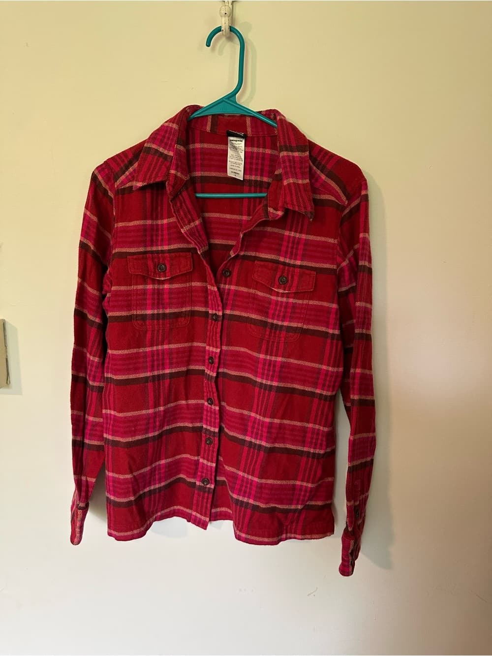 Patagonia organic cotton flannel shirt