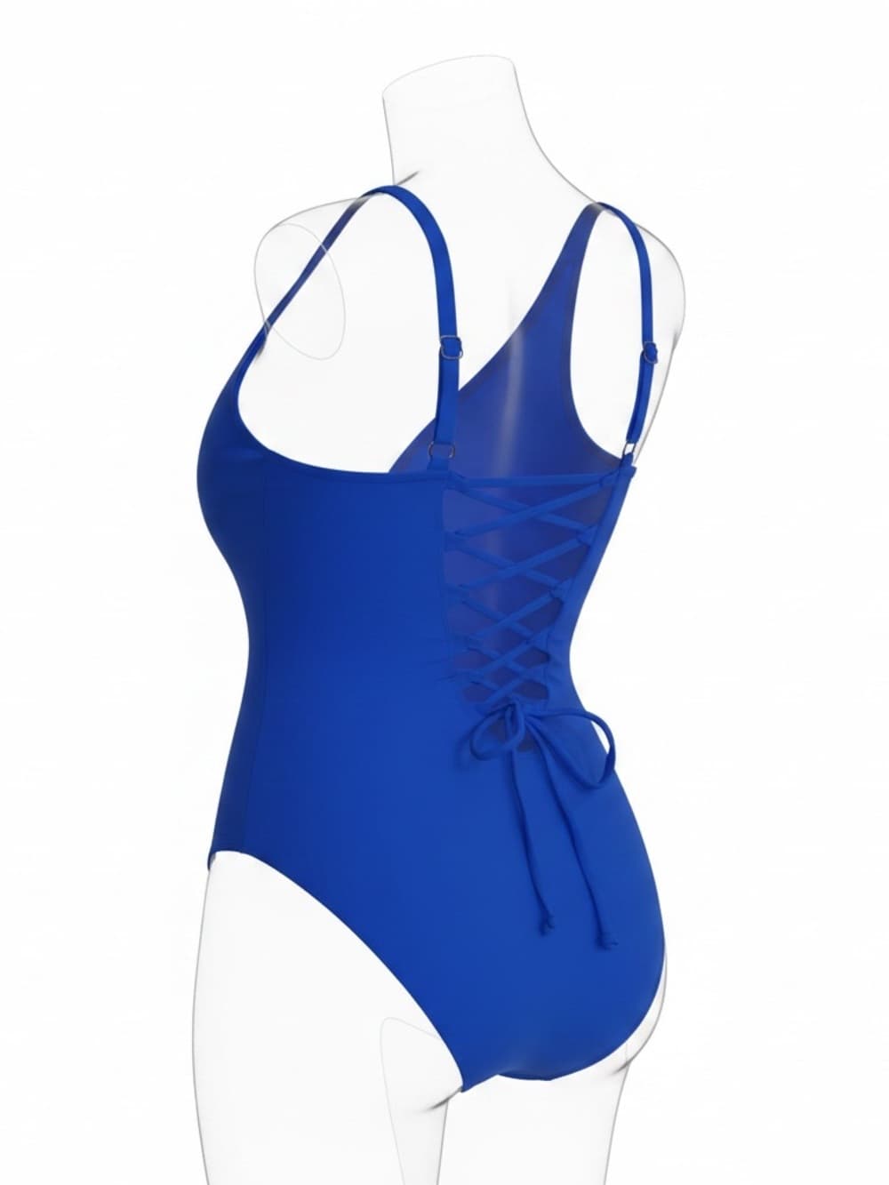 NWT TA3 Plungey one piece swimsuit Sapphire