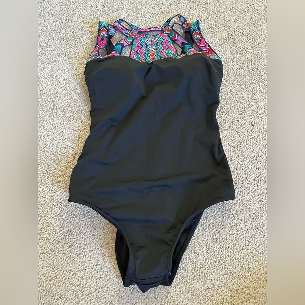 Ondademar Prisma beaded one piece swimsuit