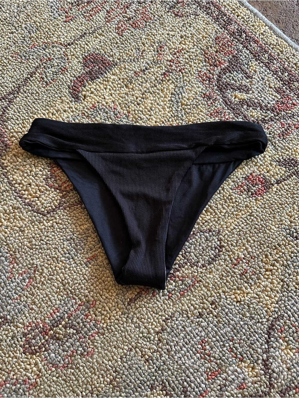 NWOT L*Space ribbed bikini bottoms black
