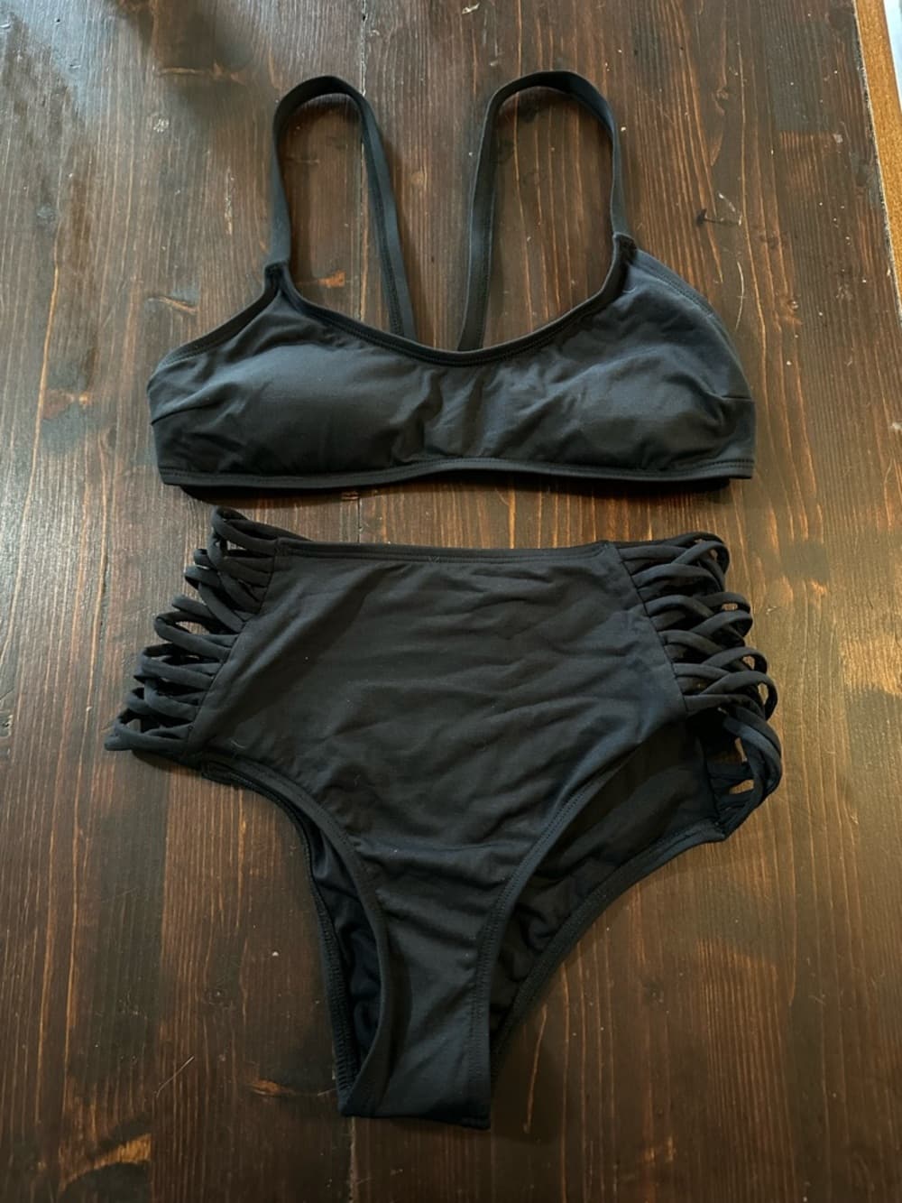 NWOT L*Space bikini set black
