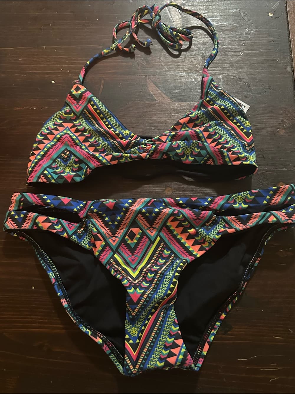 NWOT L*Space Antigua Breakers bikini set extra small