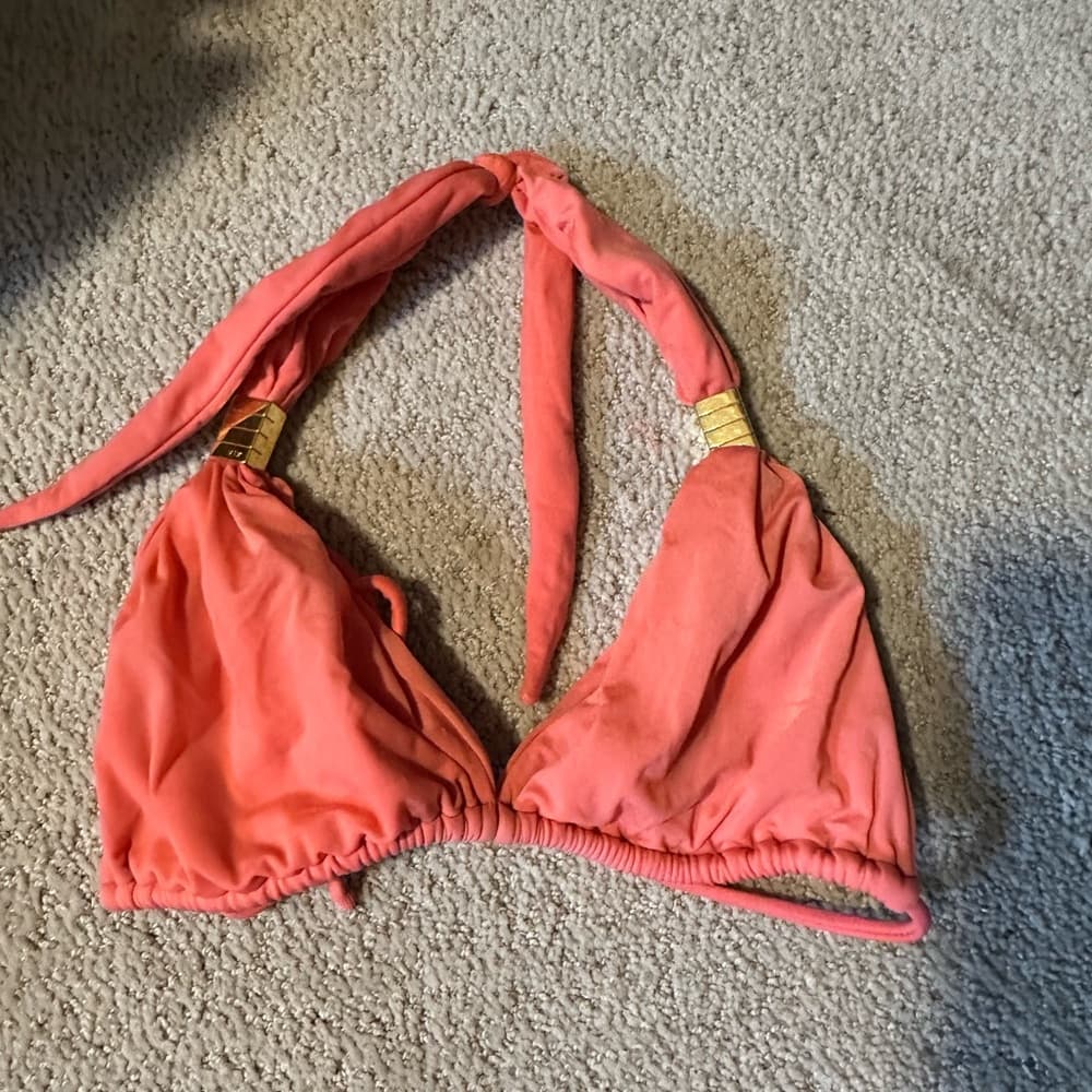 Vix Paula Vermanny Bia tube bikini top coral