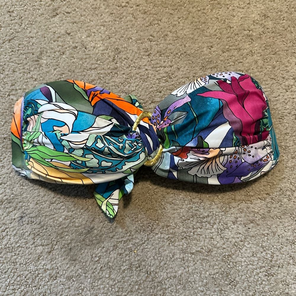Trina Turk bandeau bikini top