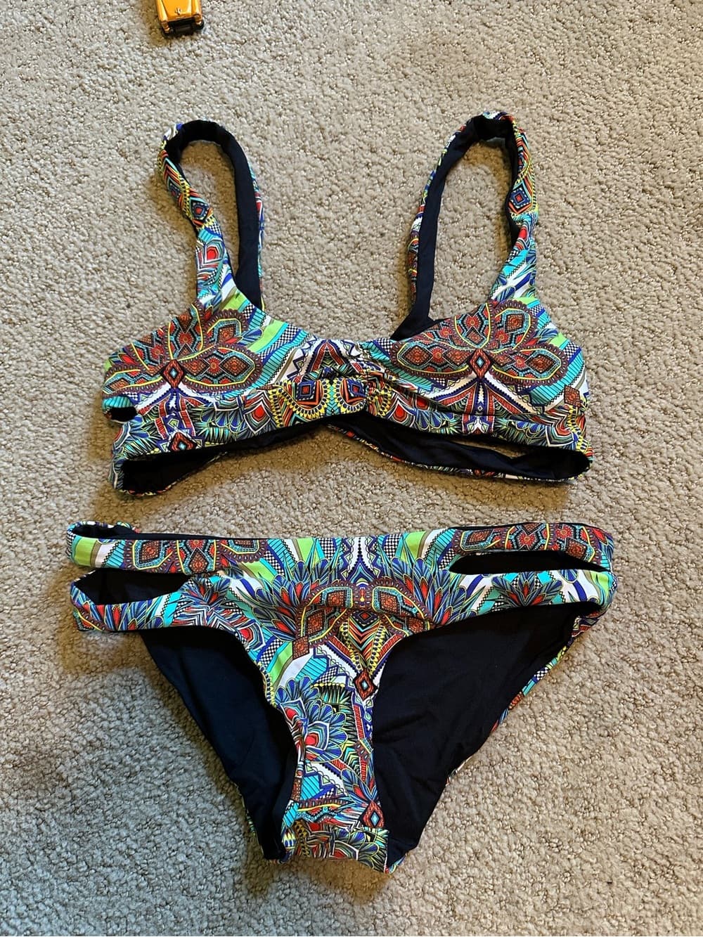 NWOT L*Space Zulu Breakers bikini set extra small