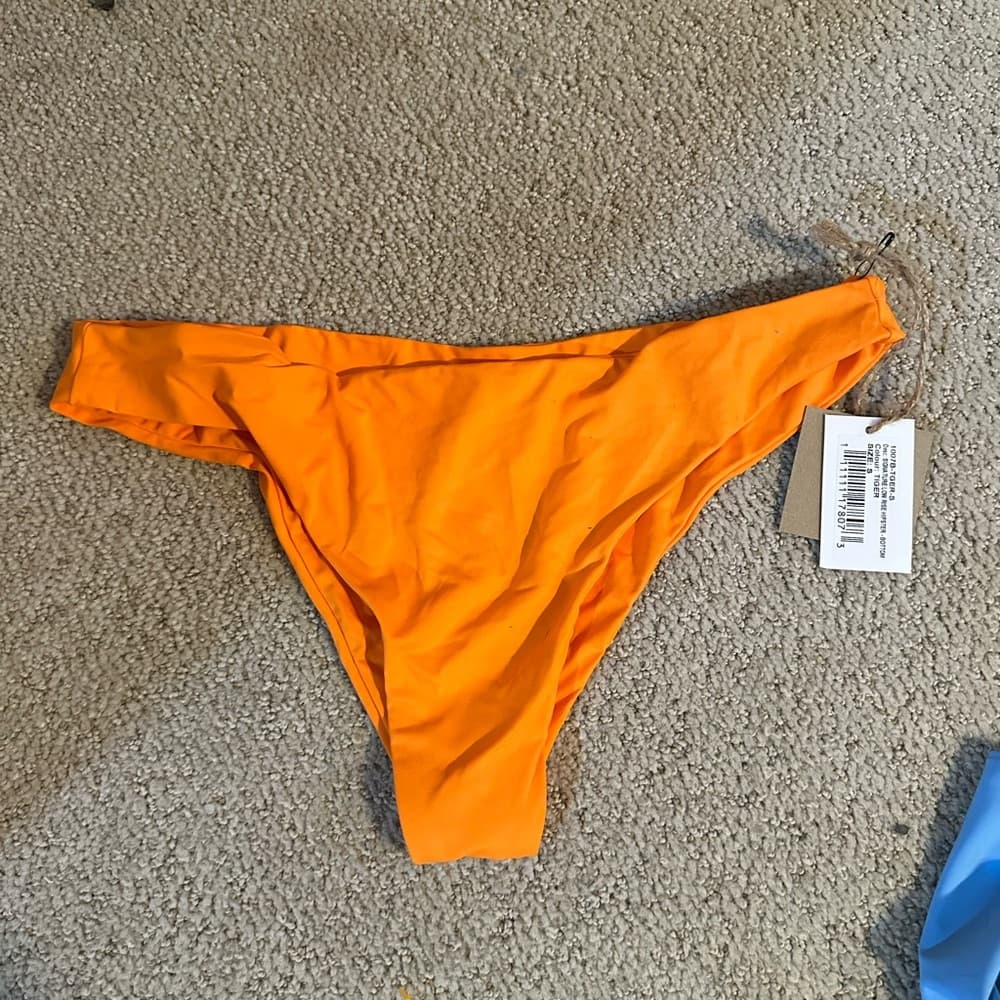 Toast x Free People low rise bikini bottom Tiger extra large