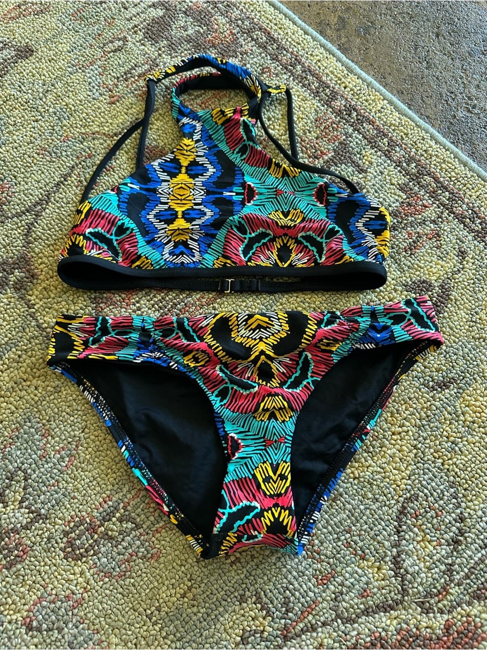 NWOT L*Space Moroccan Dreams bikini set small