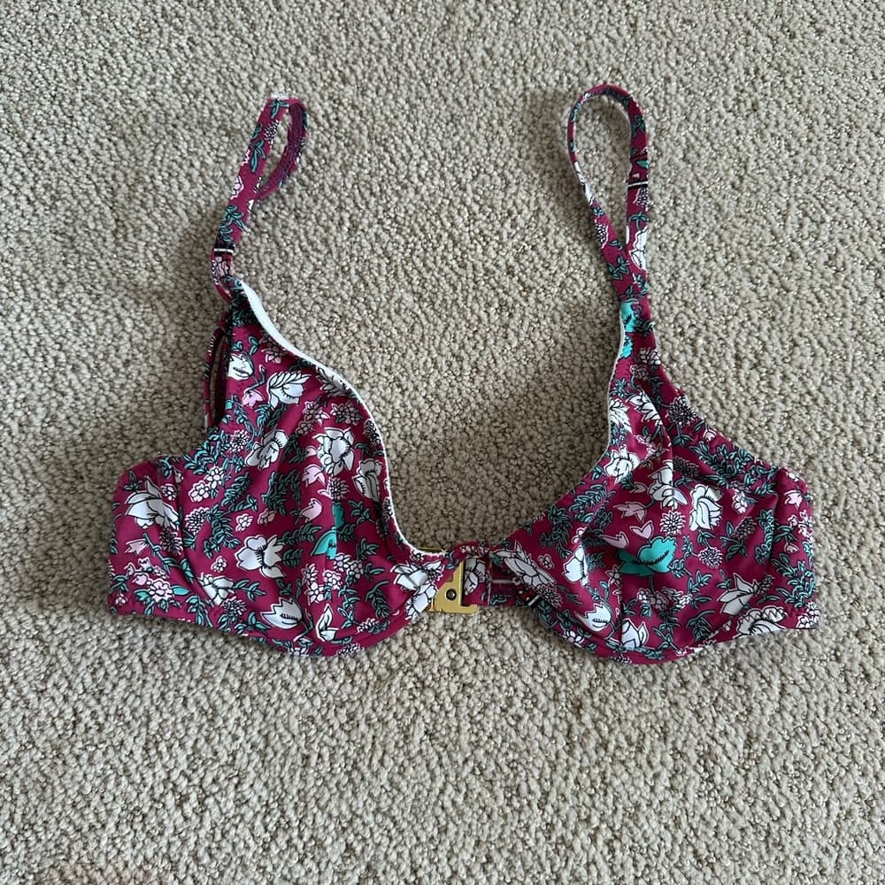 Some Days Lovin bikini top floral xs