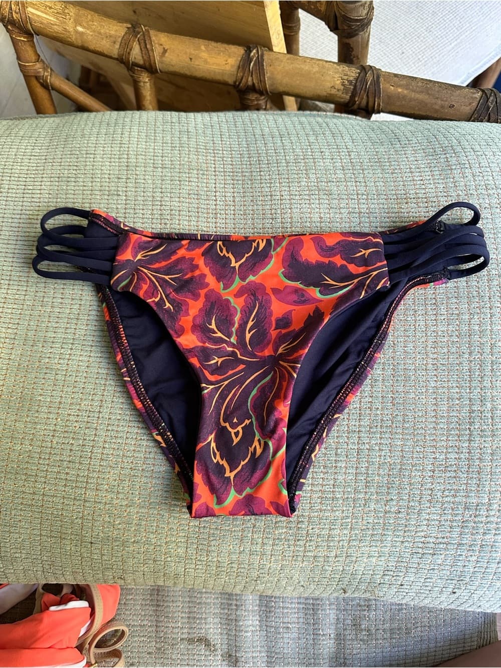NWOT L*Space Liberty Fleur Low Down bikini bottoms