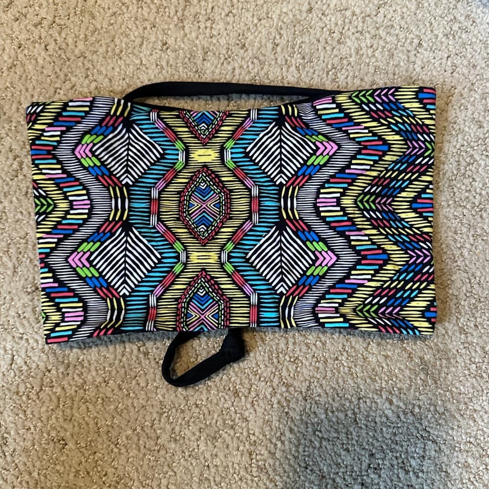 NWOT L*Space strapless bikini top Aztec print