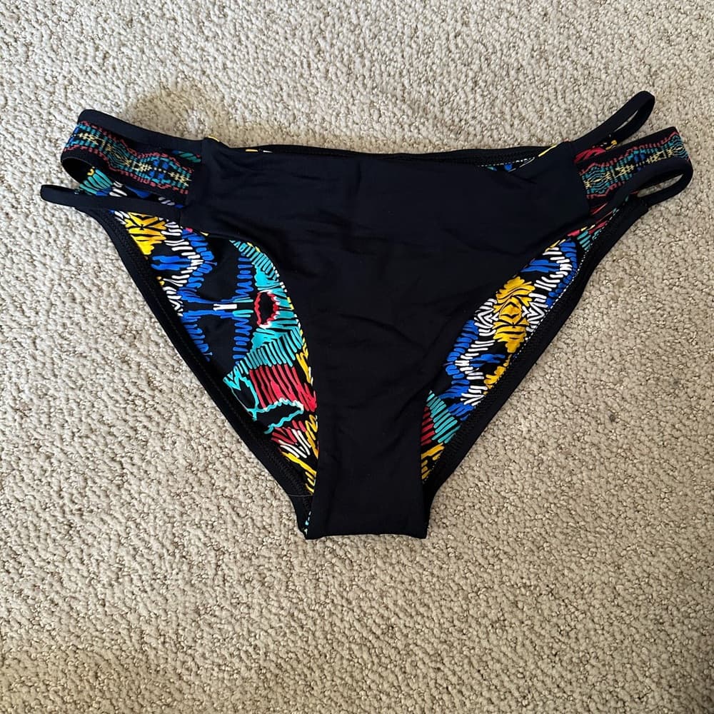 NWOT L*Space Night Tribe bikini bottoms small