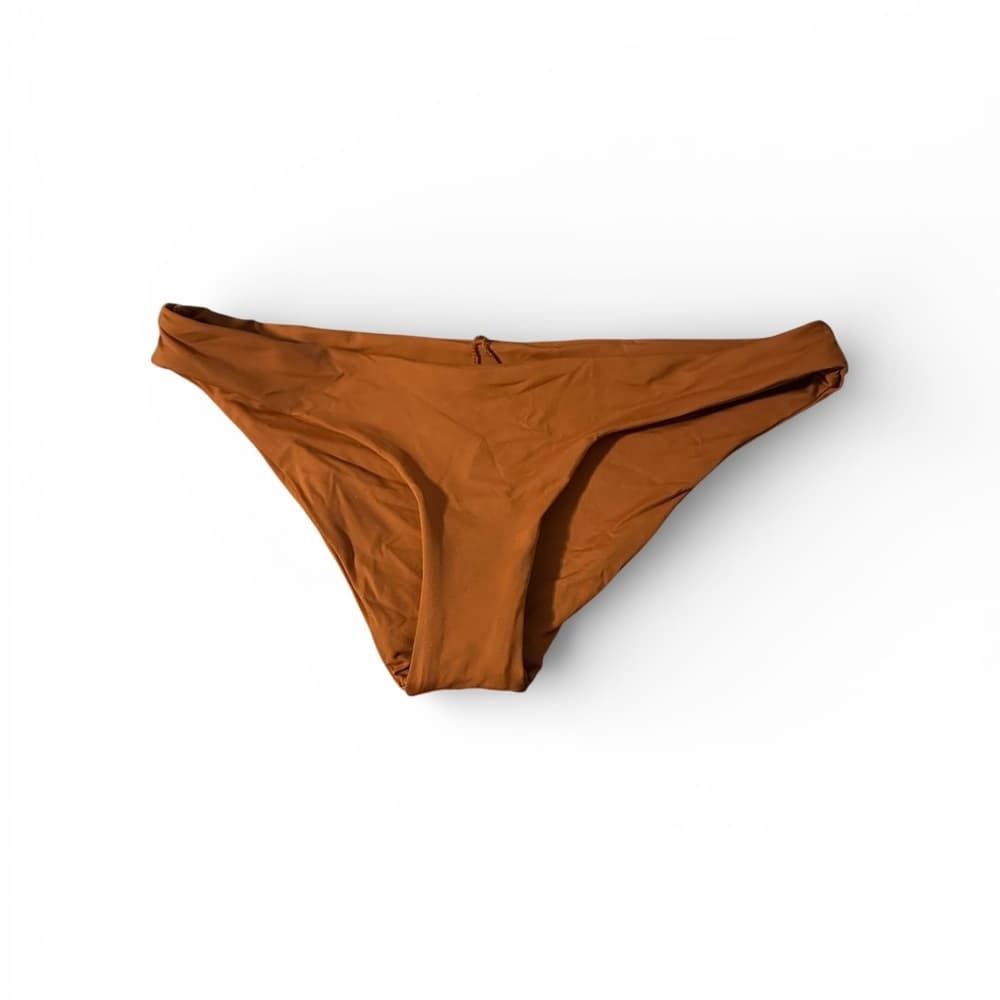 NWOT L*Space Sensual Solids Sandy Classic bikini bottoms small