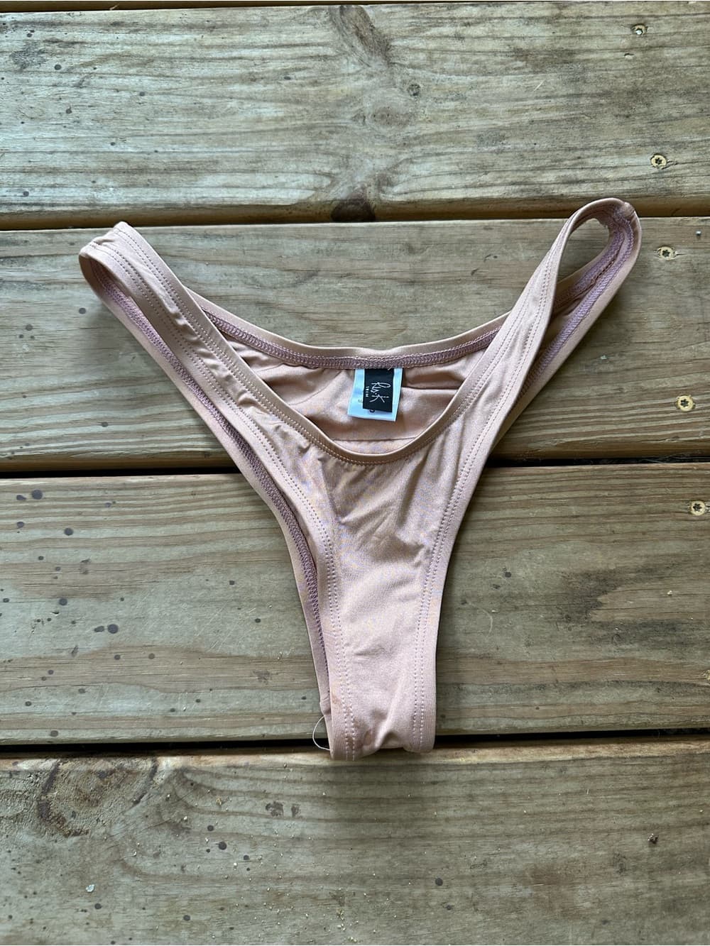 Ris-k cheeky bikini bottoms nude