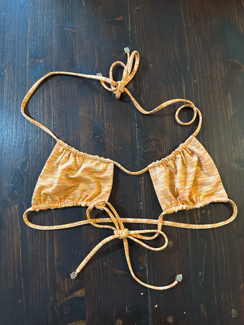 Lover’s and Friends Treasure bikini top orange