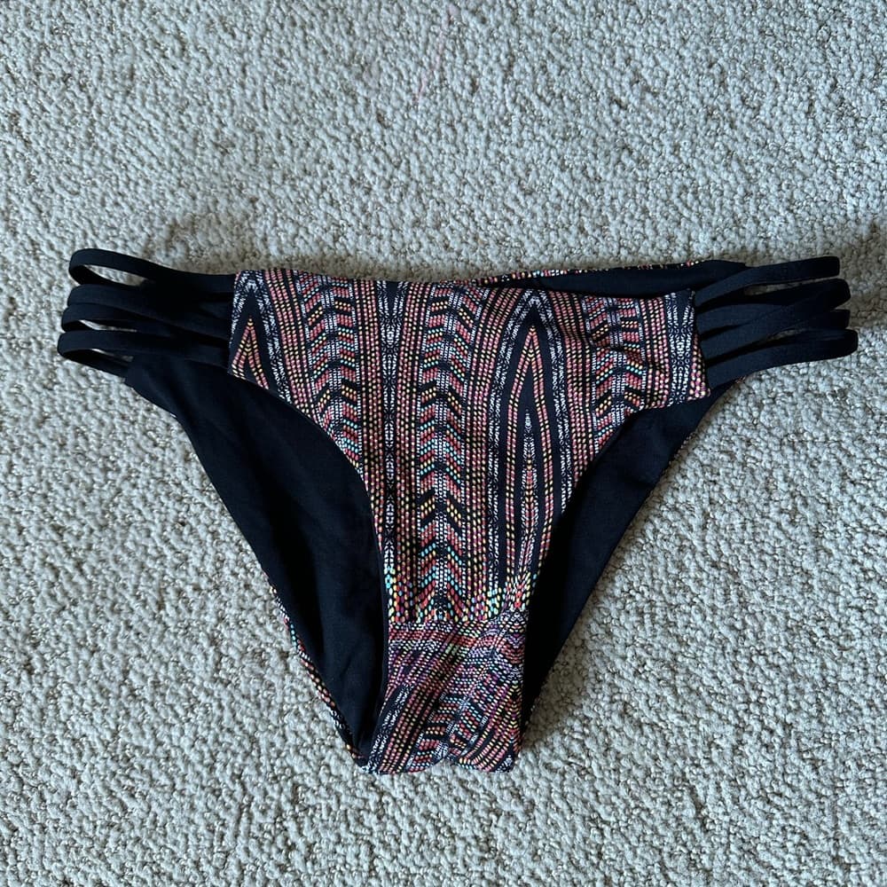NWOT L*Space Low Down tribal bikini bottoms