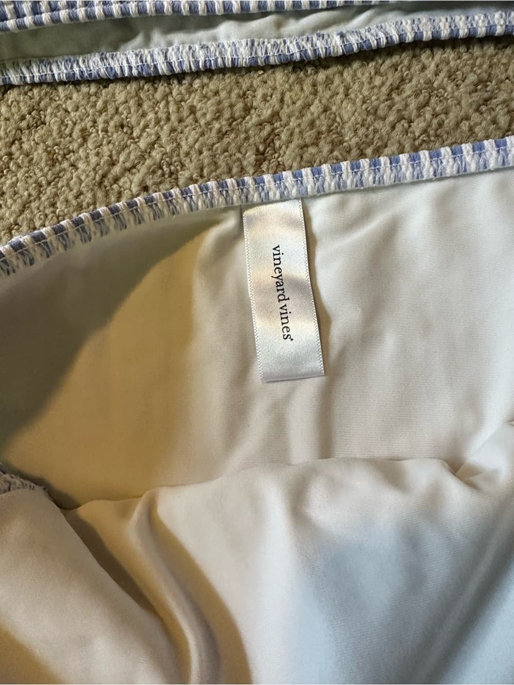 Vineyard Vines seersucker bikini set