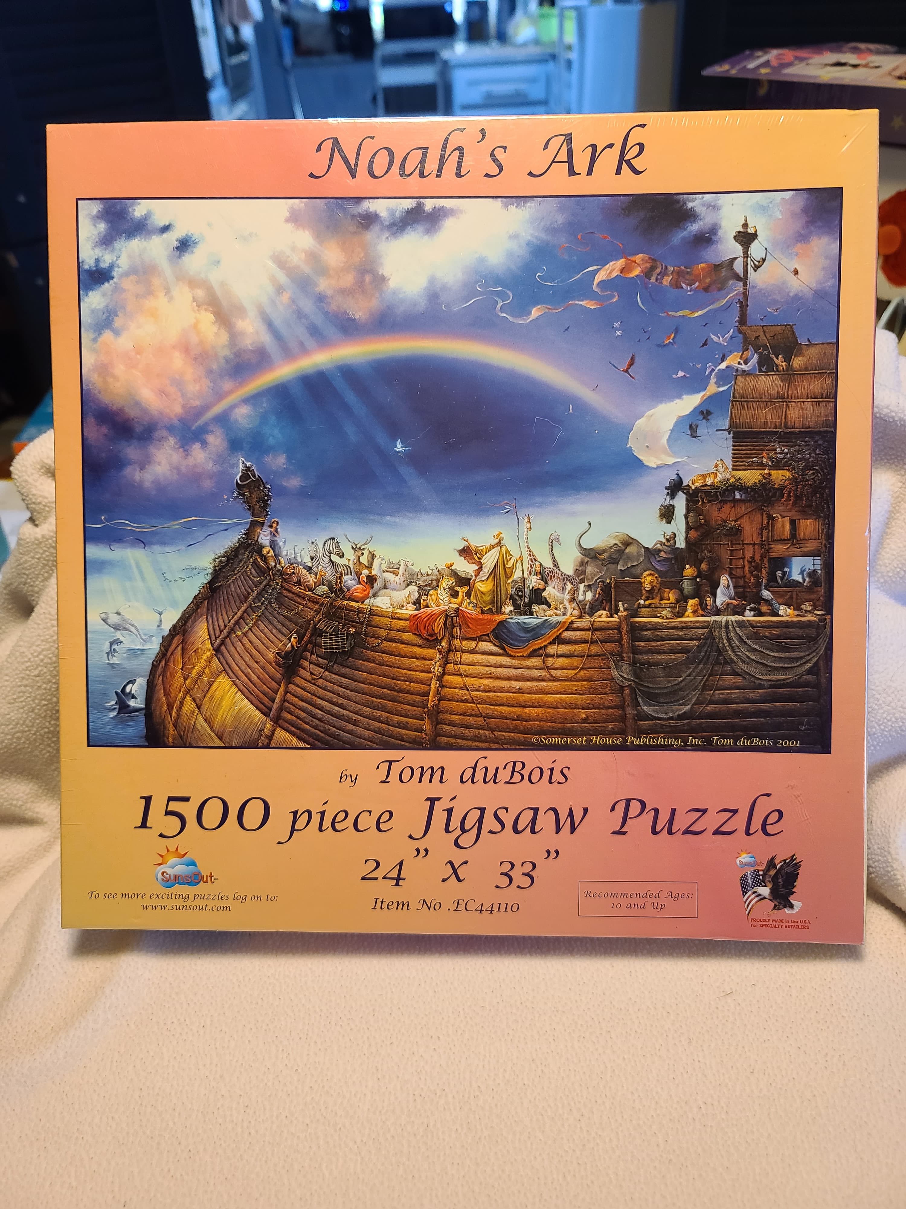 SunsOut Noah's Ark 1500 Piece Jigsaw Puzzle 24" x 33"