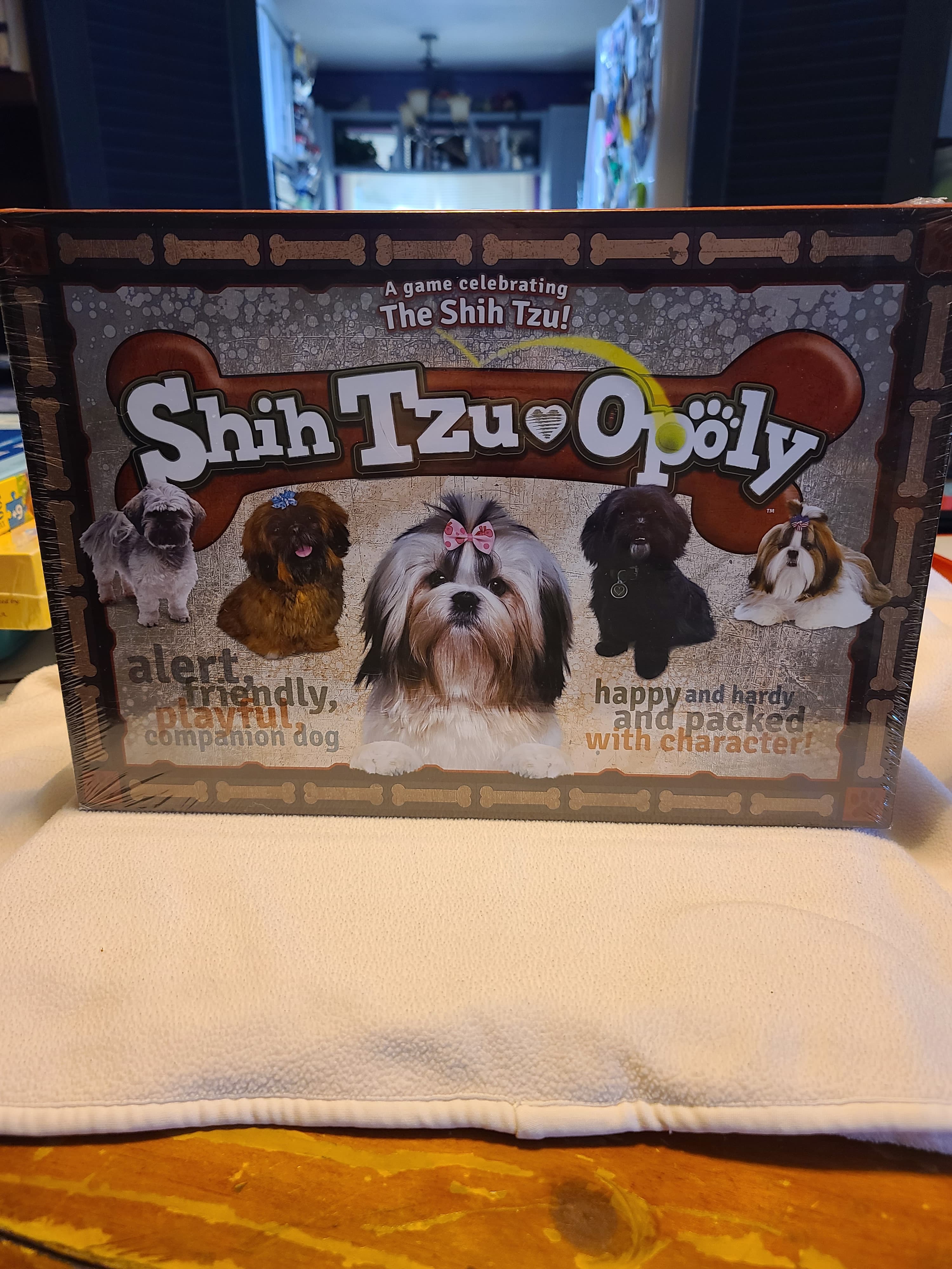 Late For The Sky Shih-tzu-Opoly Dog Themed Board Game