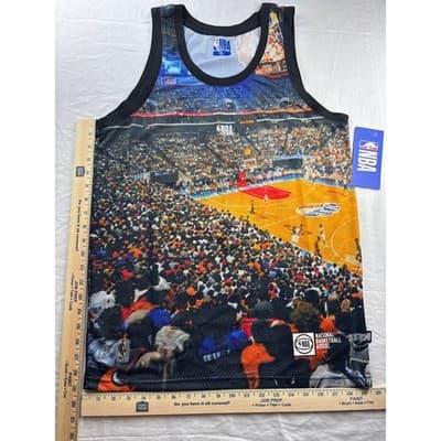 NBA Lightweight Mesh Tank Top Colorful Size Men's Small NOSEBLEED New.