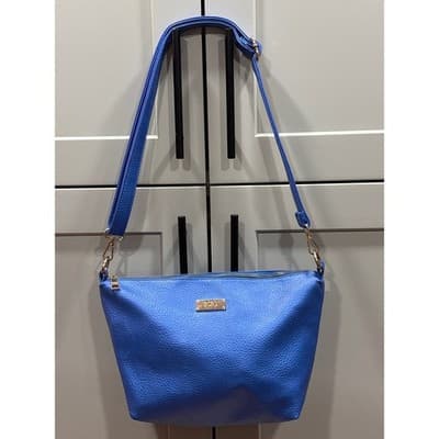 BCBG Paris Shoulder Bag Purse Blue Women's Purse-PRELOVED