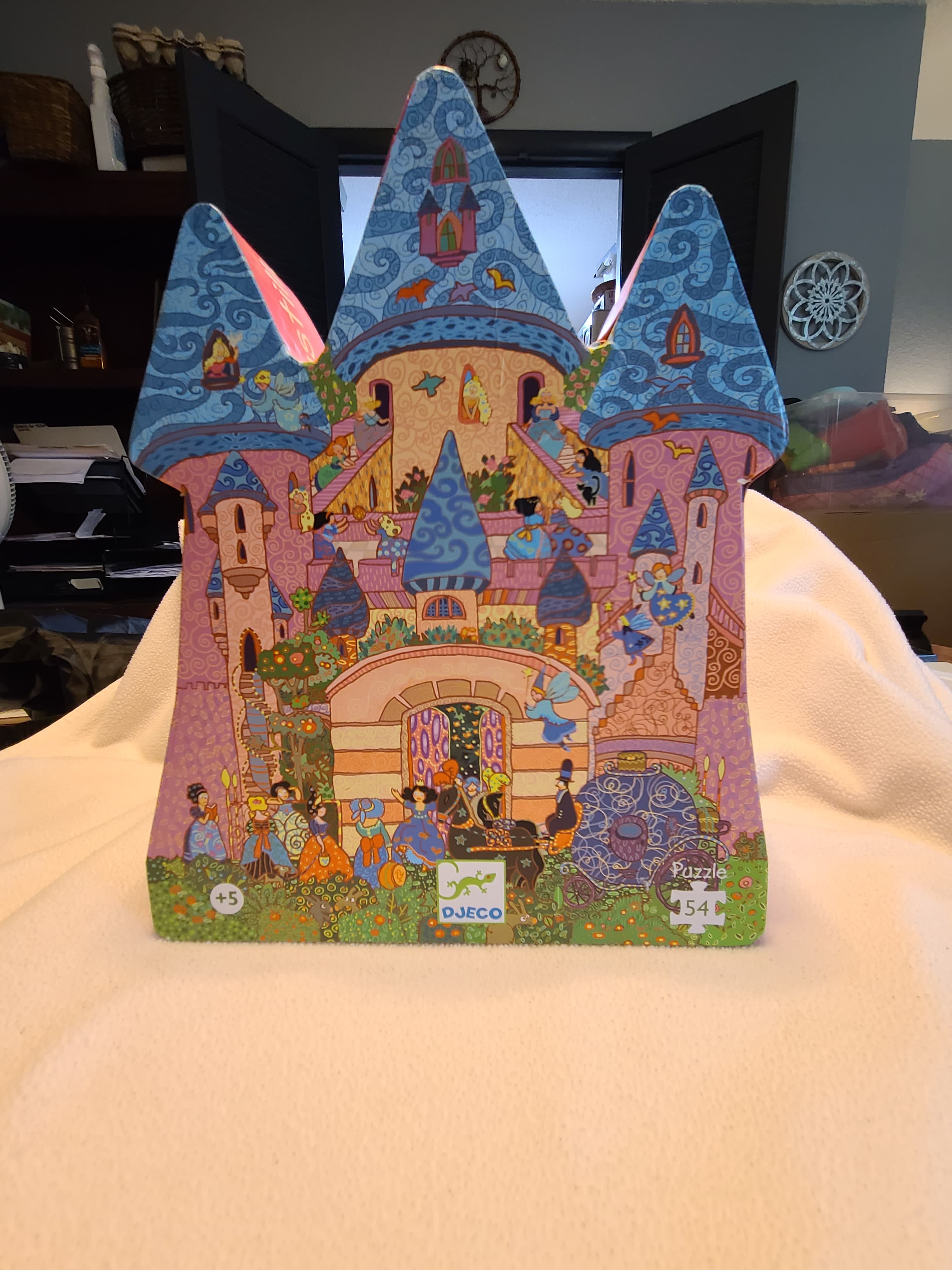 Djeco Fairy Castle 54pc Jigsaw Puzzle 5+