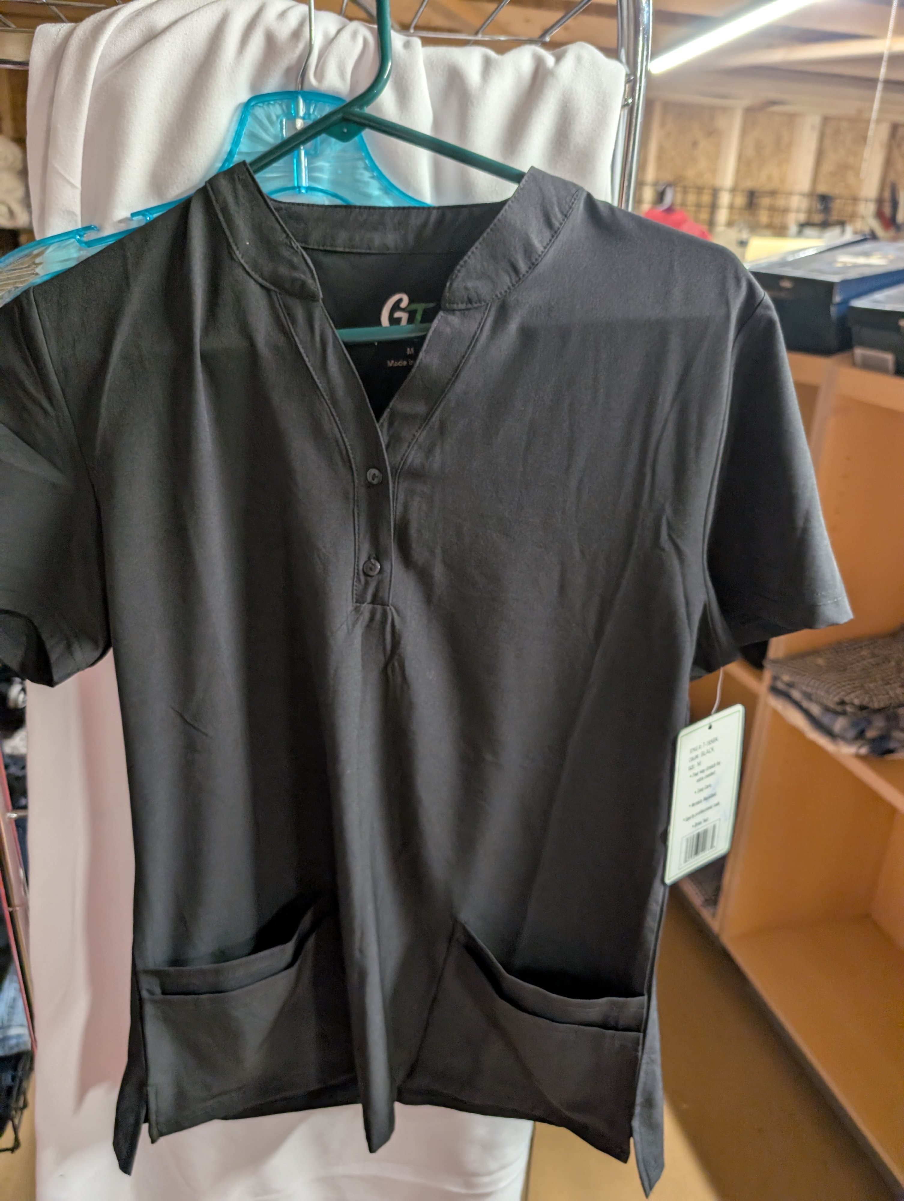 GT Performance Black Short Sleeve Shirt Medium